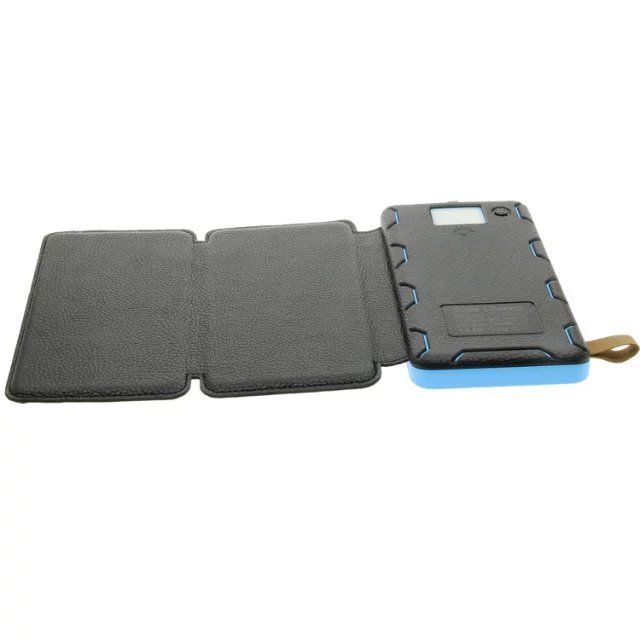 High Quality Foldable Solar Mobile Phone Charger and Portable Power with LED Lamp